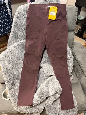Carhartt Women’s Brown Cargo-Style Active Leggings